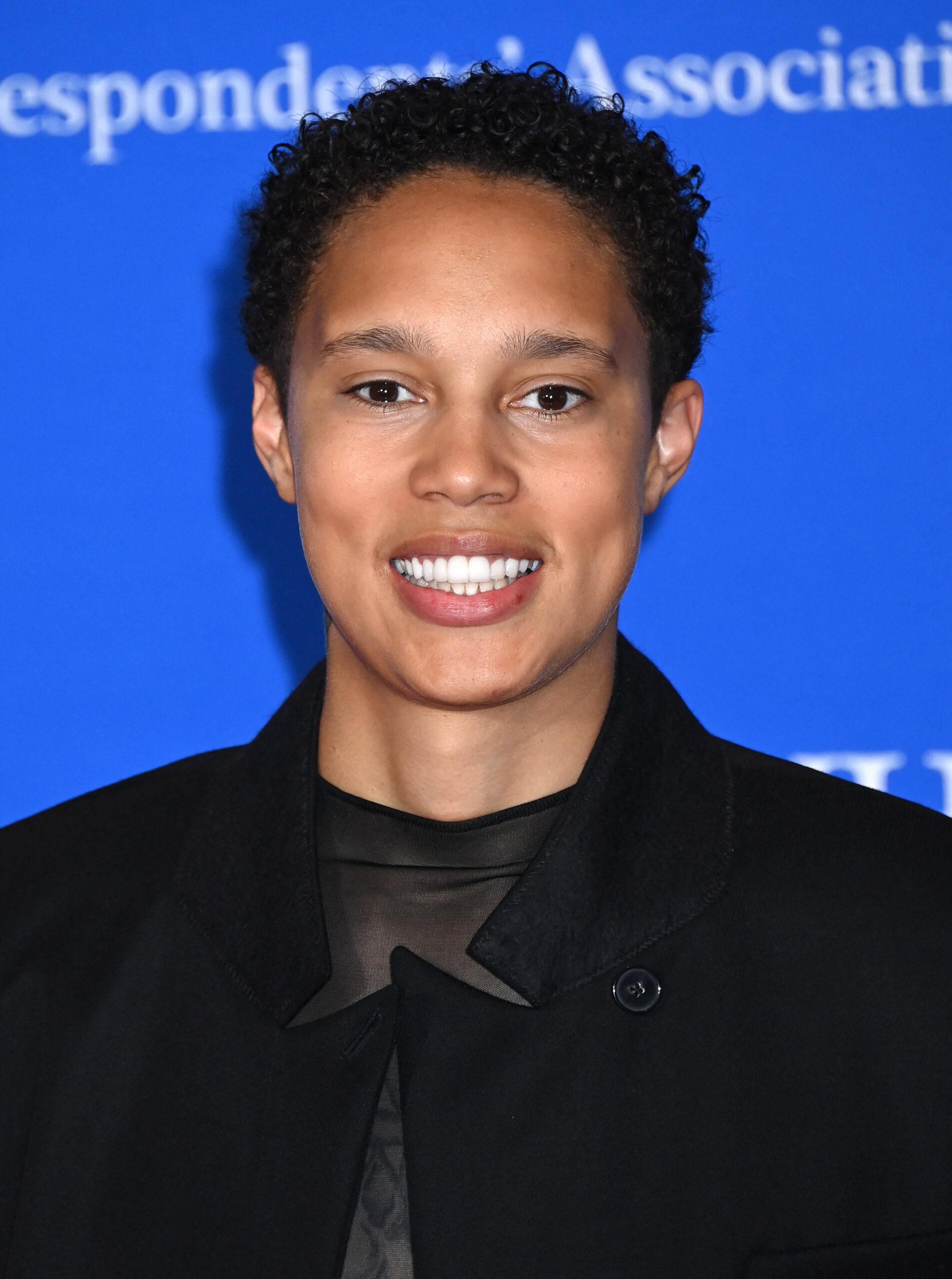 Brittney Griner no tapete vermelho