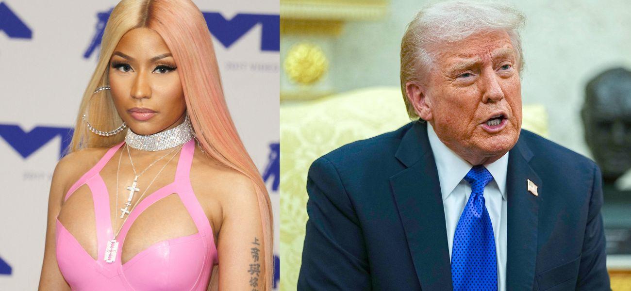 Nicki Minaj and Donald Trump