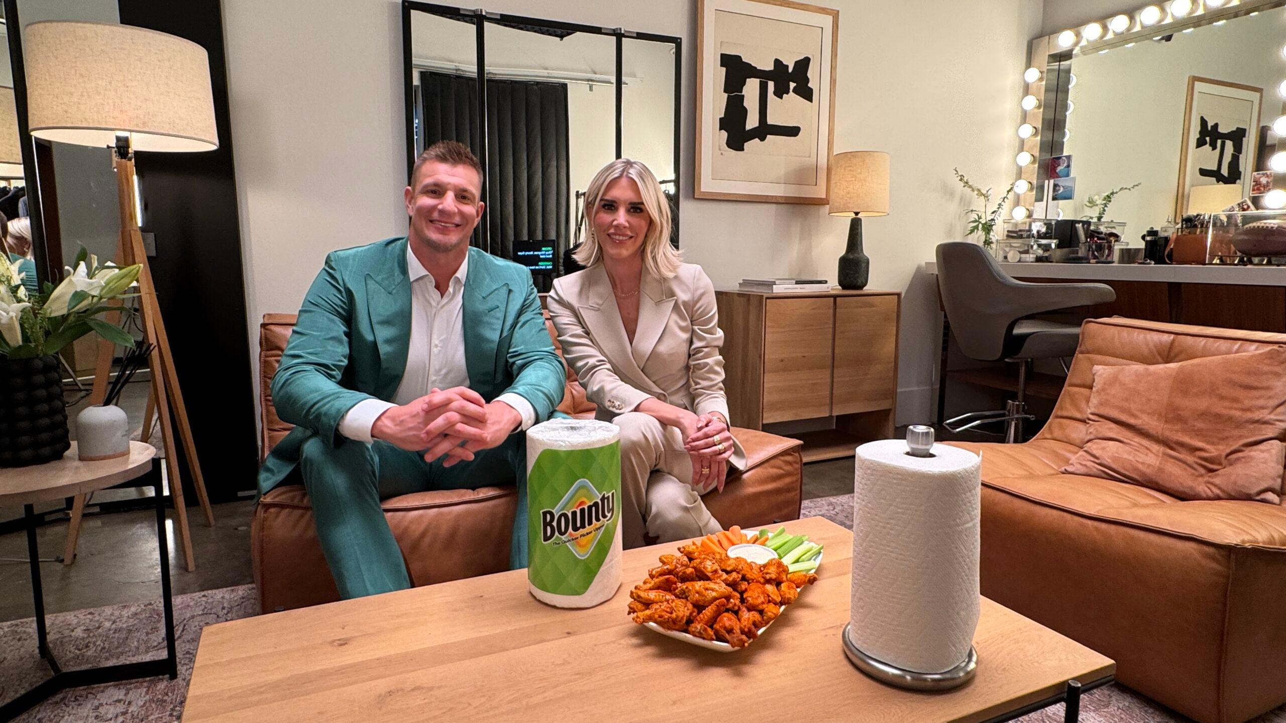 Charissa Thompson and Gronk