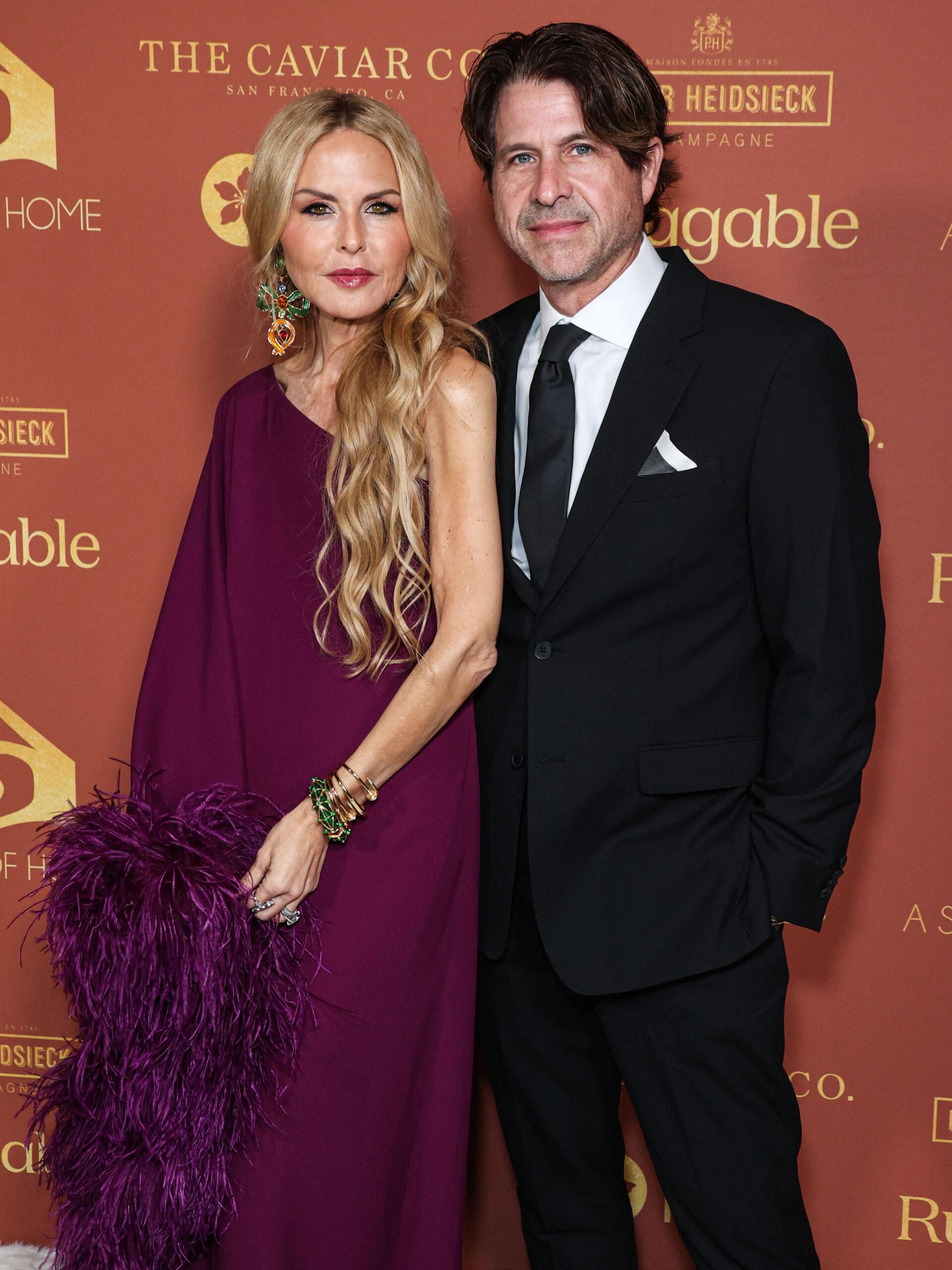 Rachel Zoe and Rodger Berman attend a Sense of Home Gala 2023