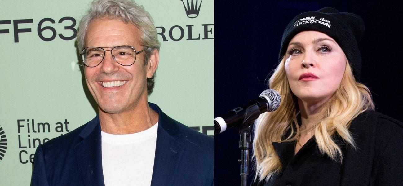 Andy Cohen and Madonna