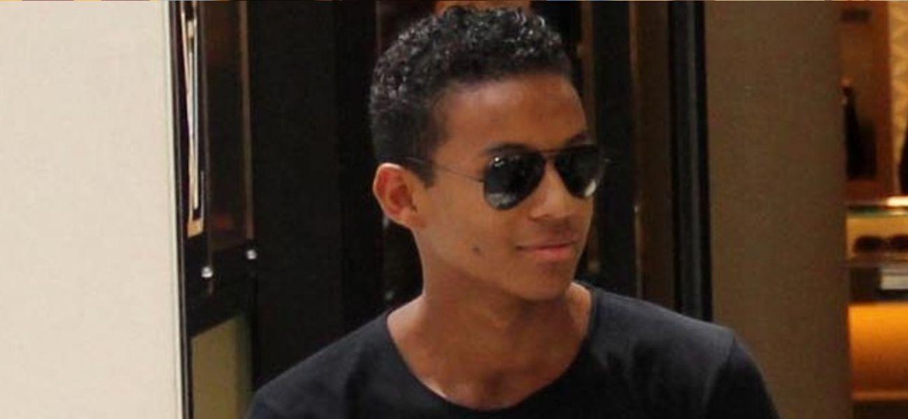 Jaafar Jackson at shopping mall
