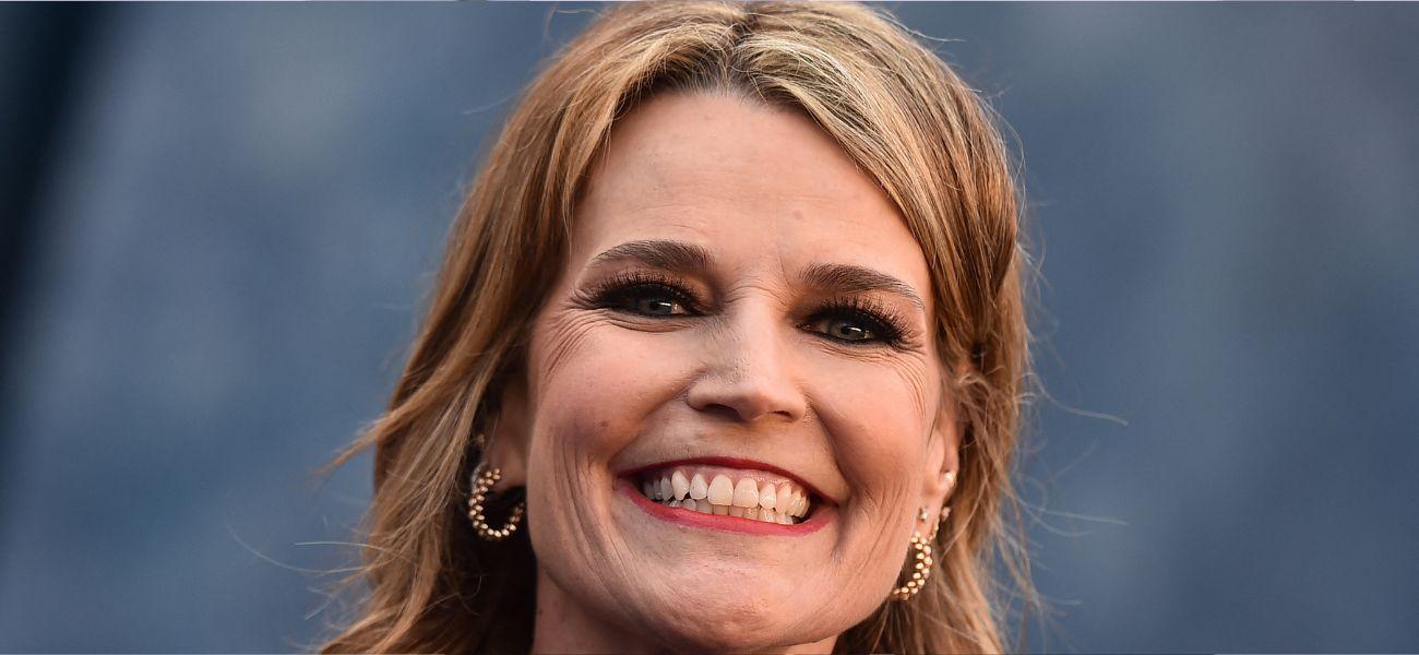 Savannah Guthrie on the red carpet.