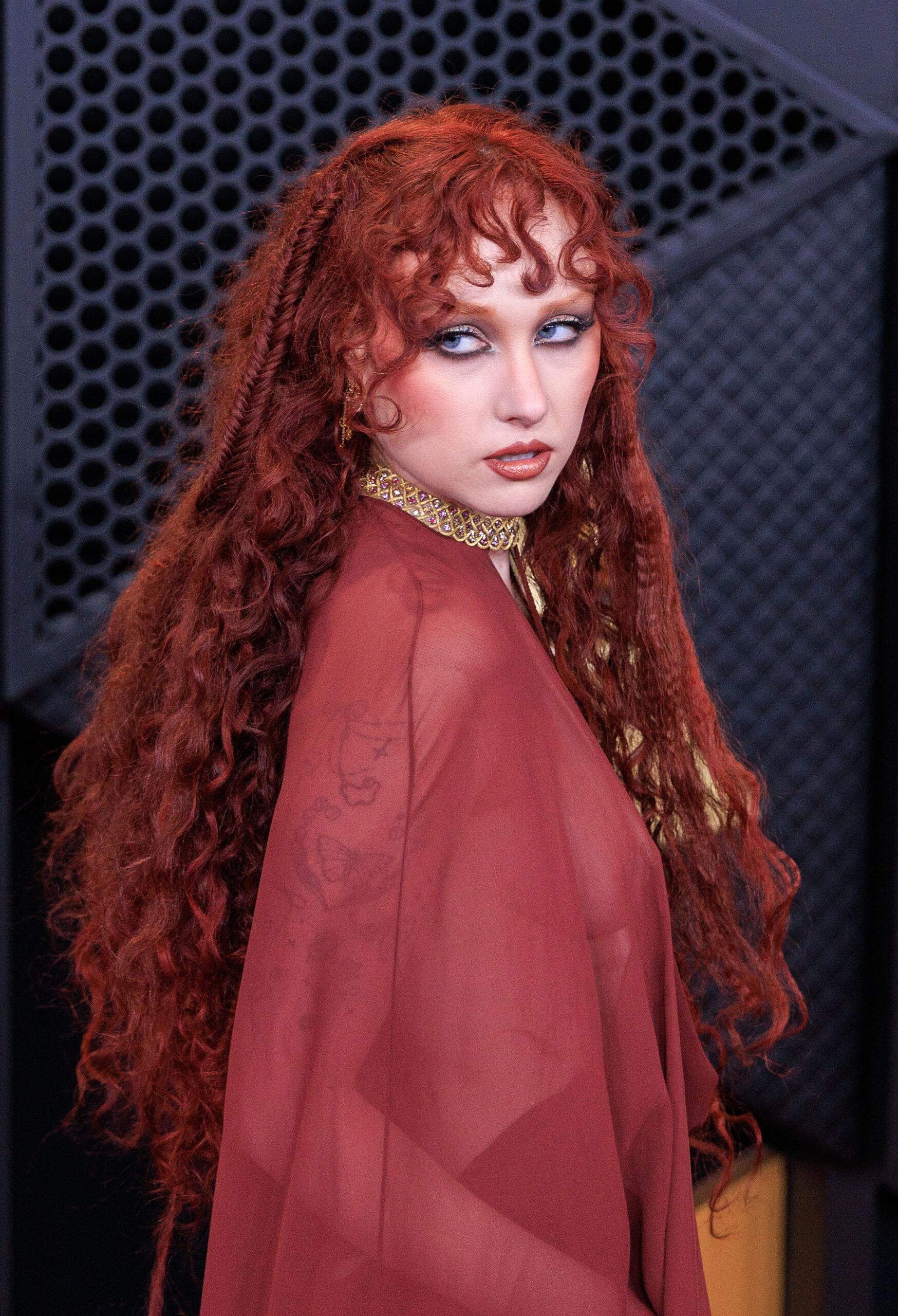 Chappell Roan at the 2026 Grammy Awards