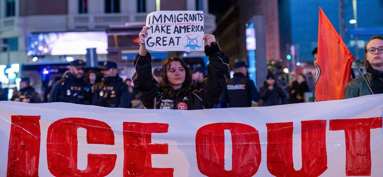 ICE protest