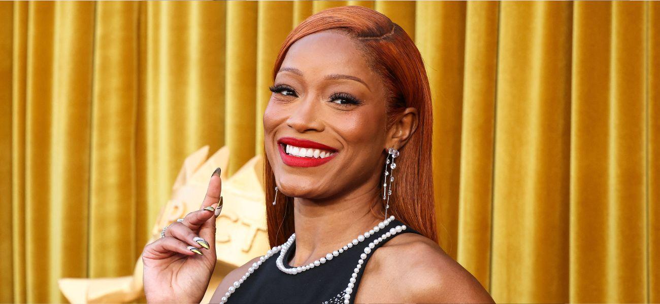 Keke Palmer on red carpet