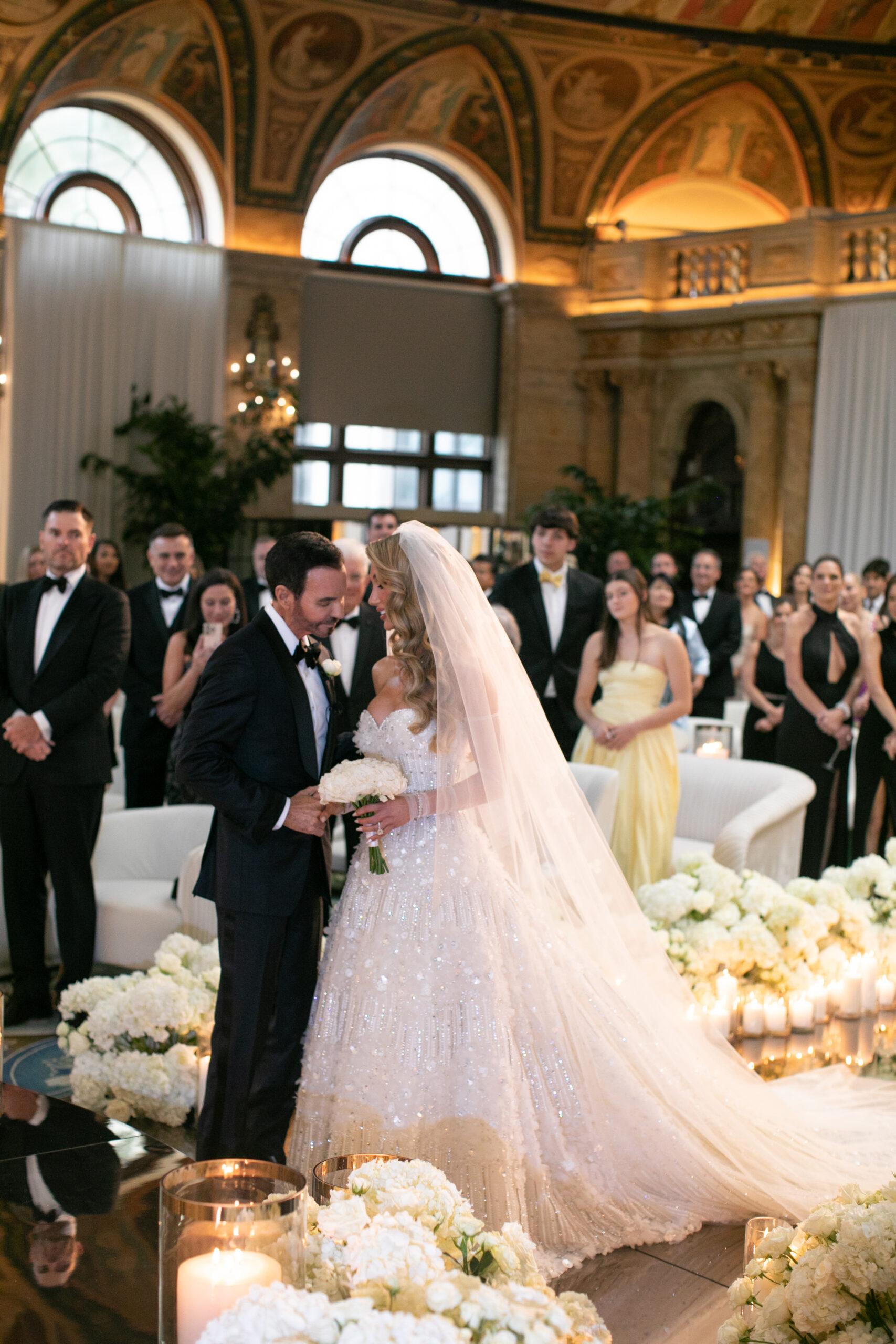 Sarah Rollins Gonzalez and Richard Gonzalez’s wedding.