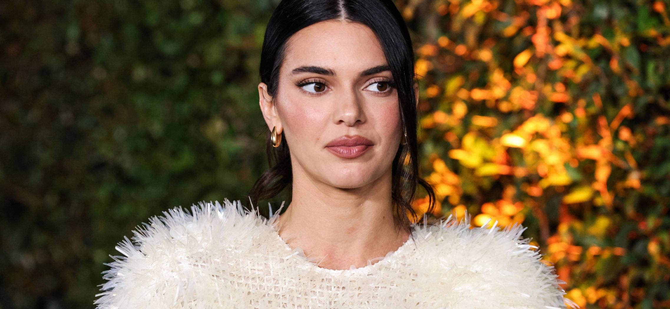 Kendall Jenner in white