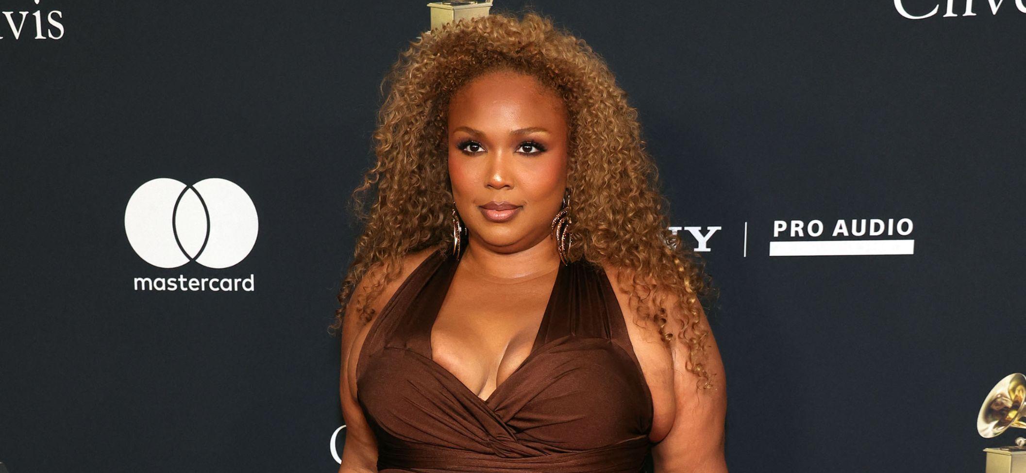 Lizzo on the red carpet