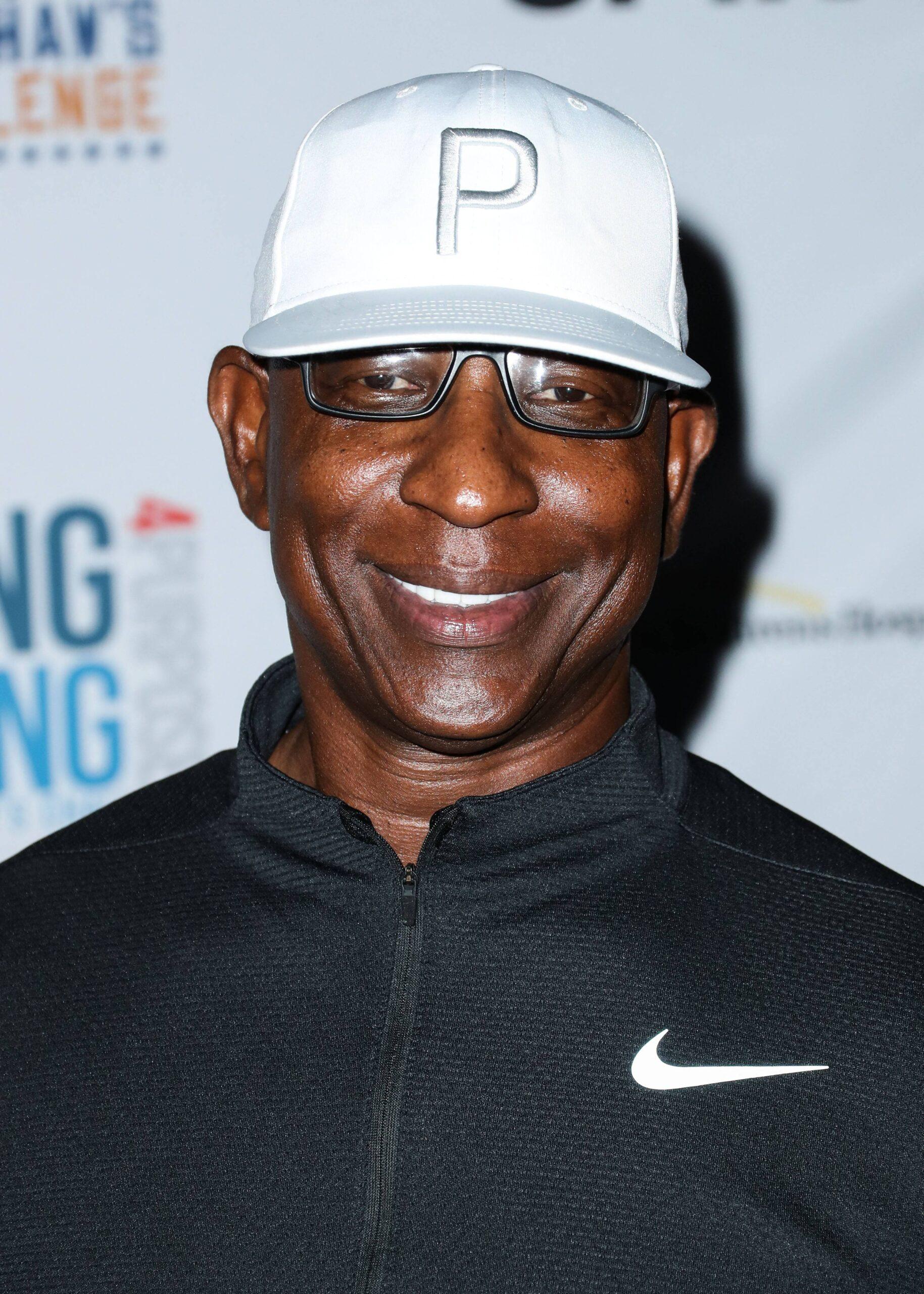 Eric Dickerson at the 6th Annual PingPong4Purpose