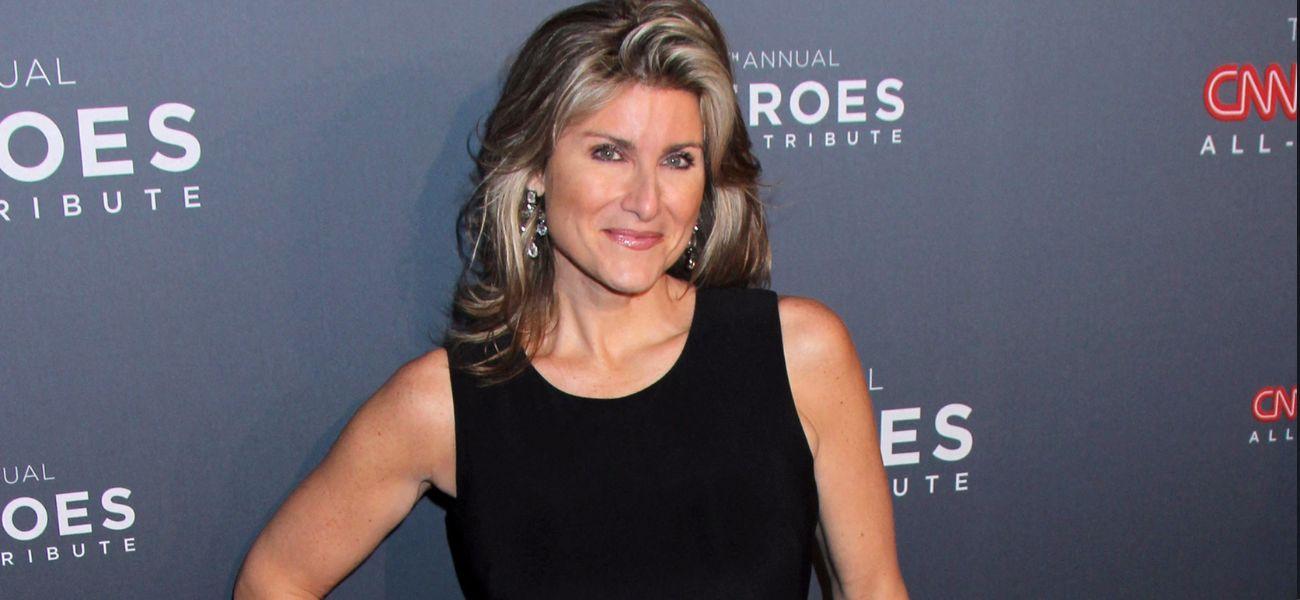 Ashleigh Banfield on the red carpet.
