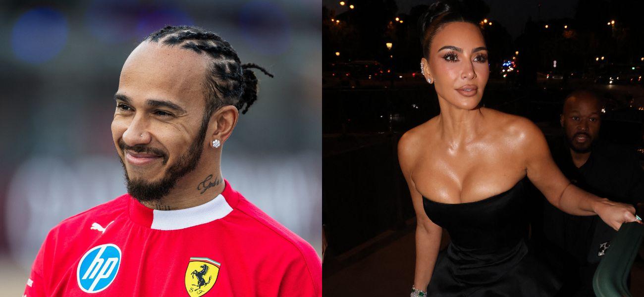 Lewis Hamilton, Kim Kardashian.