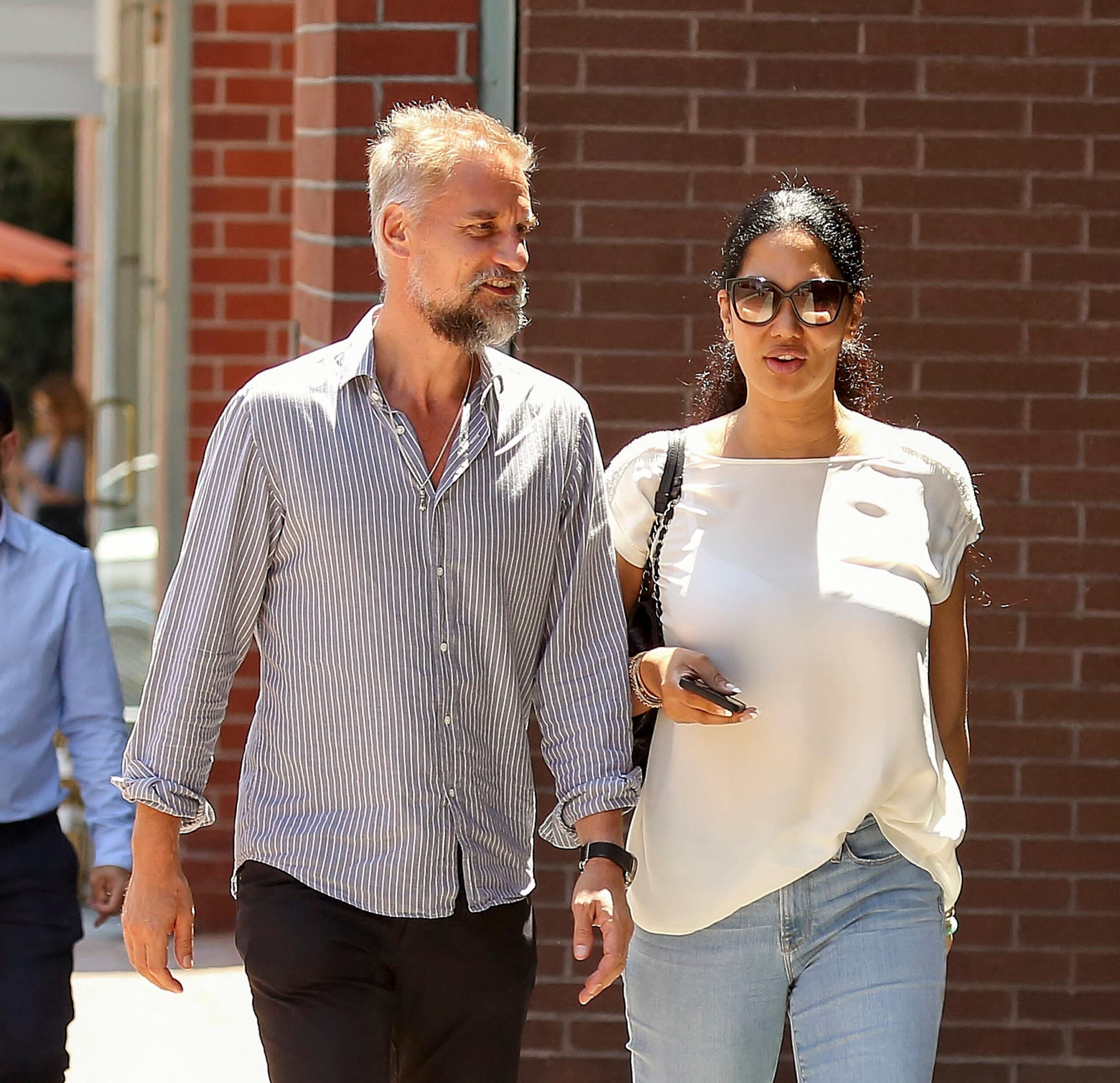 Kimora Lee Simmons and Tim Leissner leave café, 'Sheera Sweets' in Beverly Hills