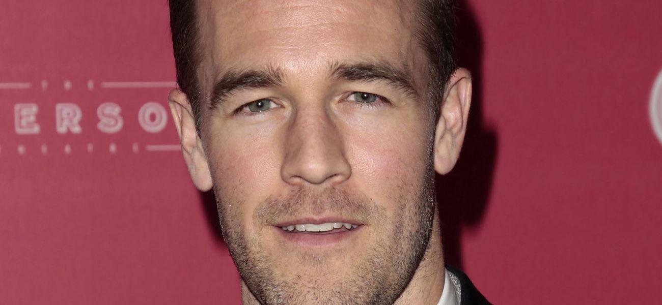 James Van Der Beek on a red carpet