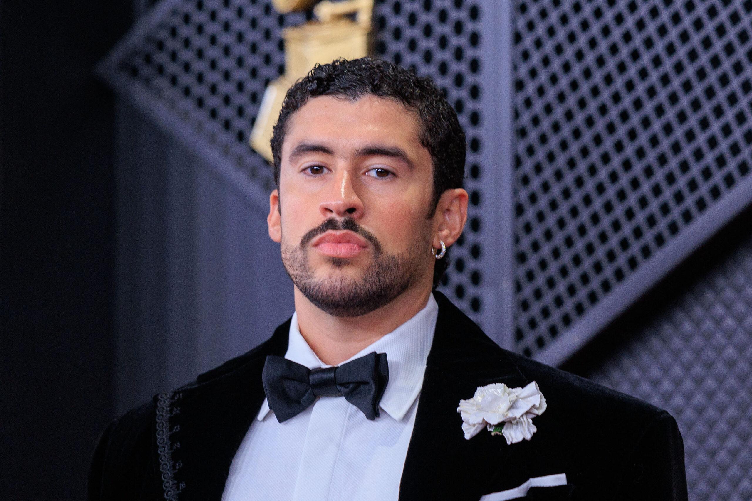 Bad Bunny at the 2026 Grammy Awards