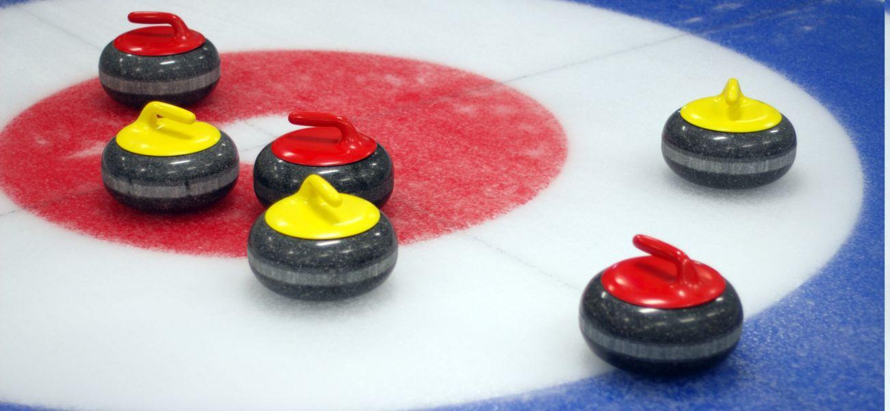 Curling on ice