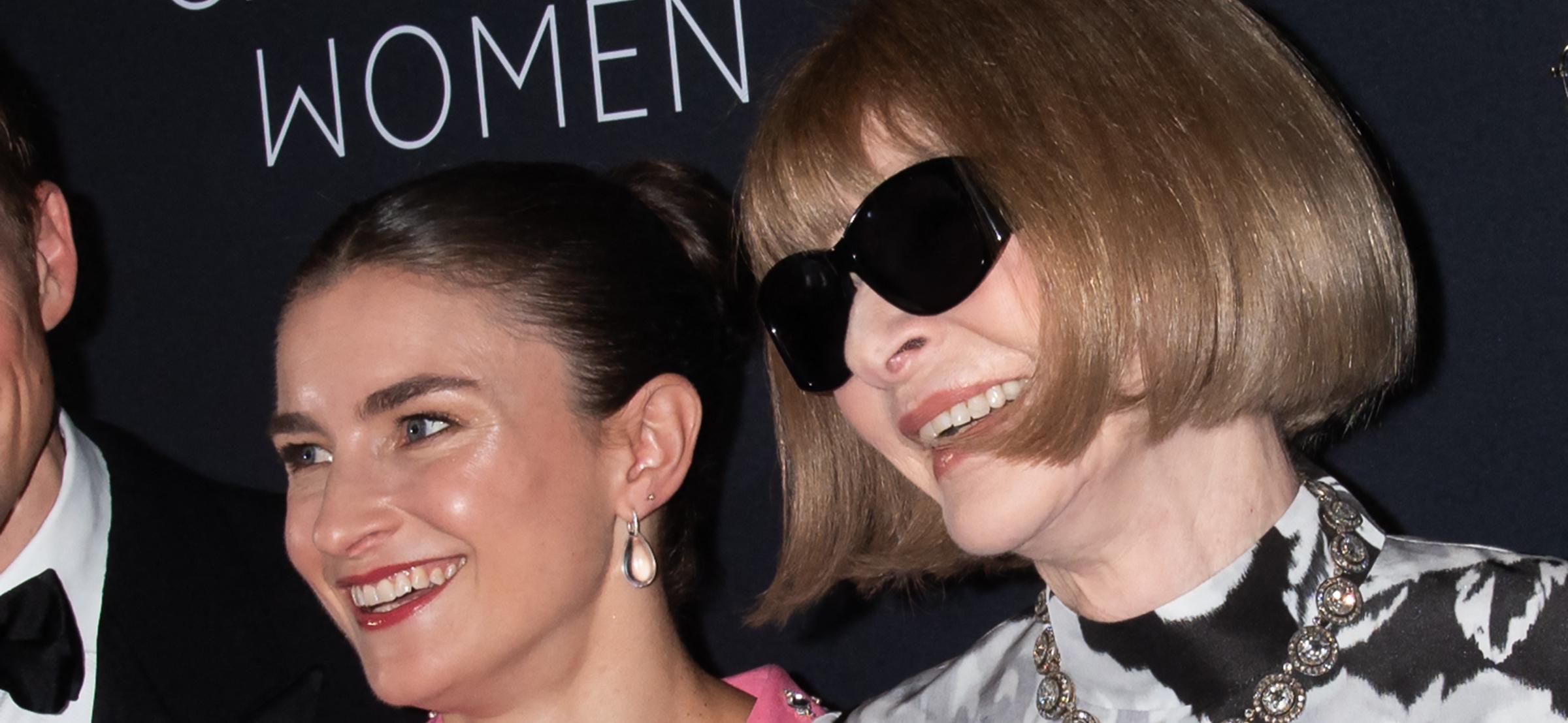 Chloe Malle and Anna Wintour