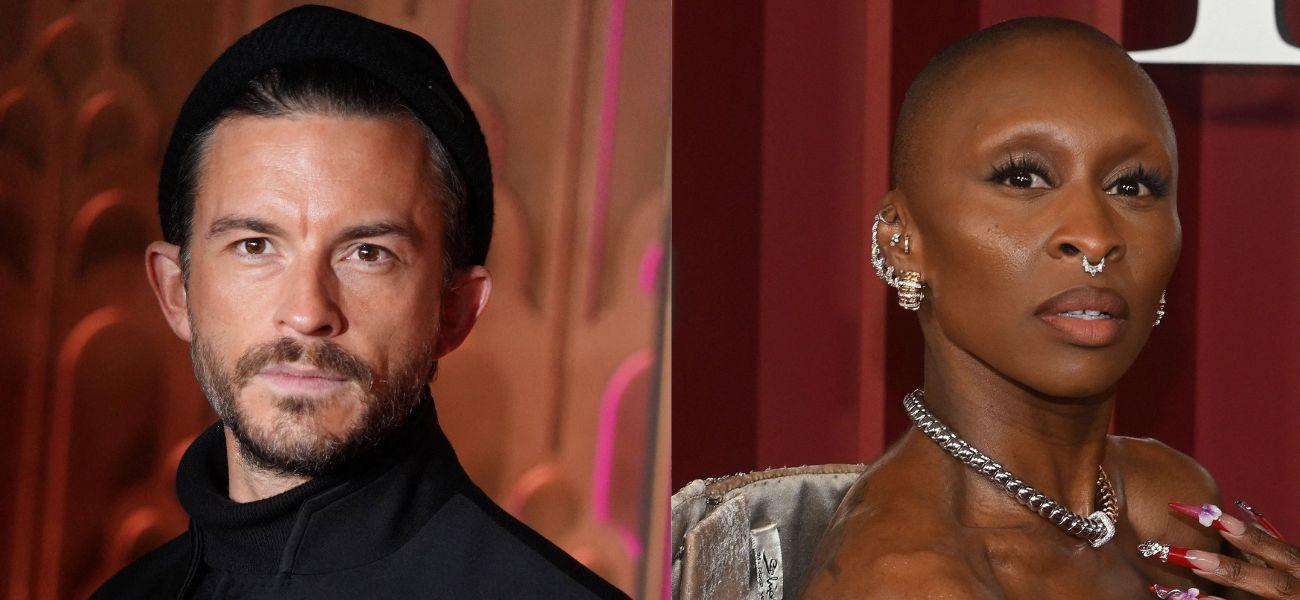 Jonathan Bailey and Cynthia Erivo on the red carpet