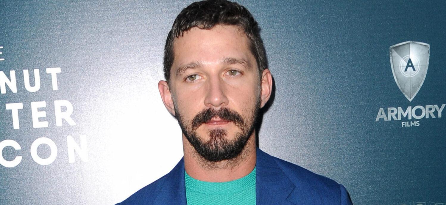 Shia LaBeouf at the Los Angeles premiere of 'The Peanut Butter Falcon'