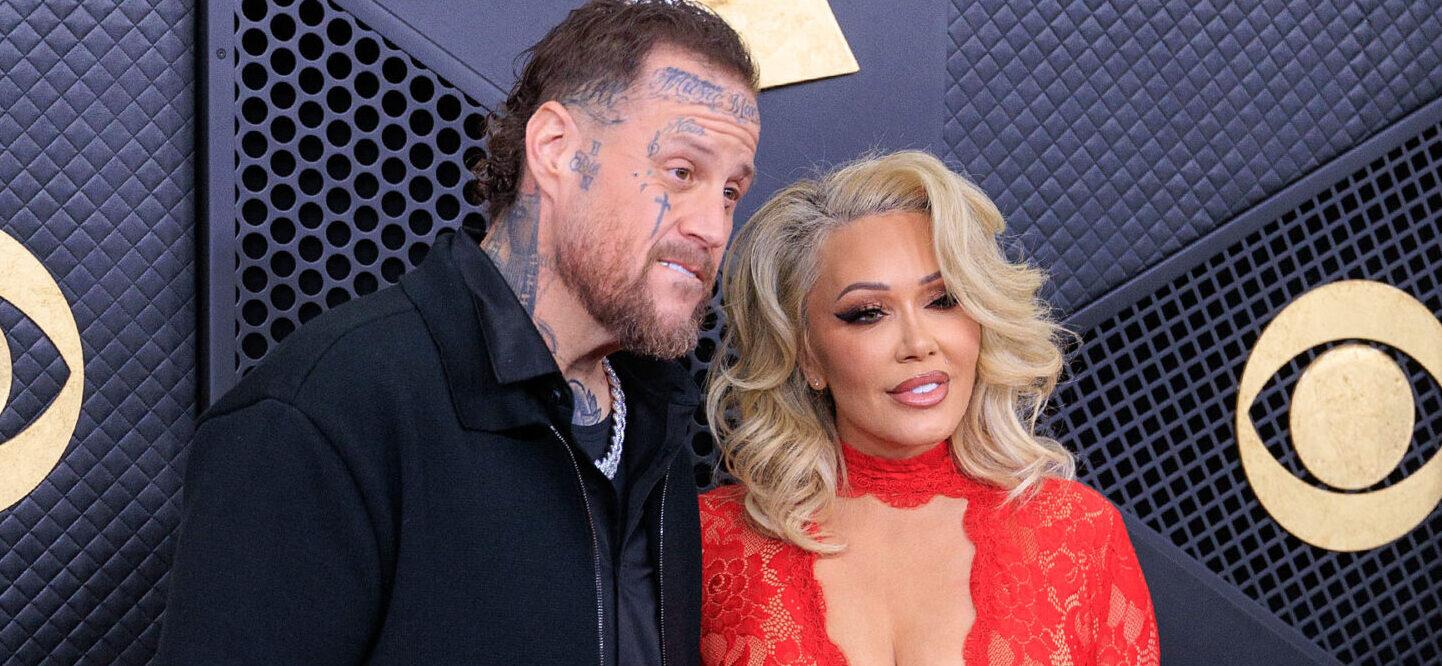 Jelly Roll and Bunnie XO at the 2026 Grammy Awards