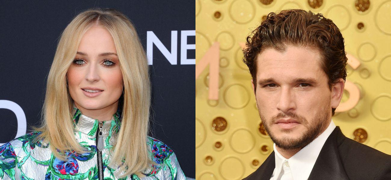 Sophie Turner and Kit Harington on the red carpet