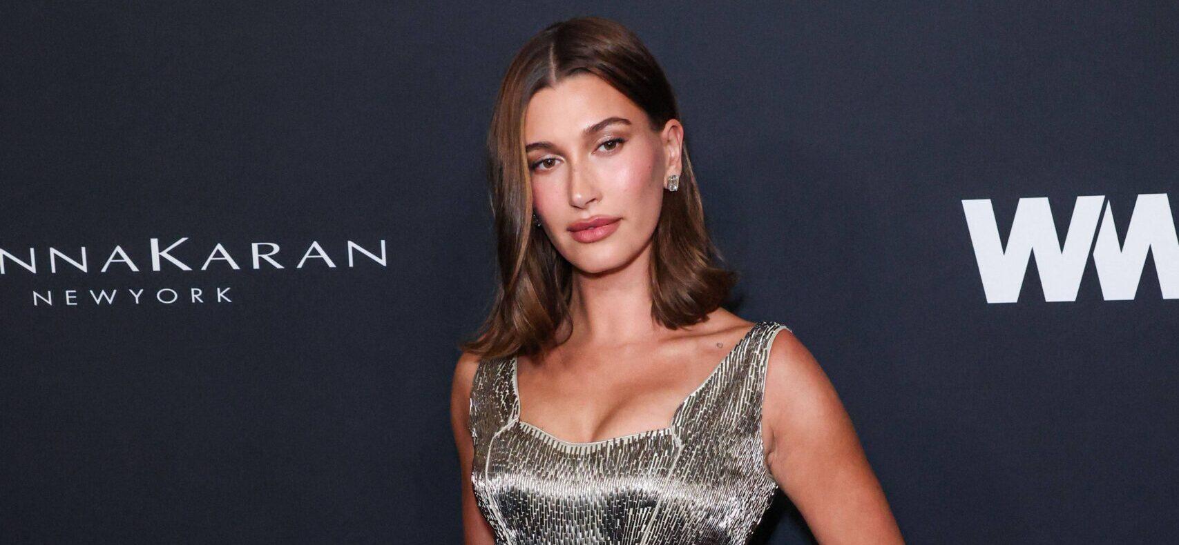 Hailey Bieber attends style awards