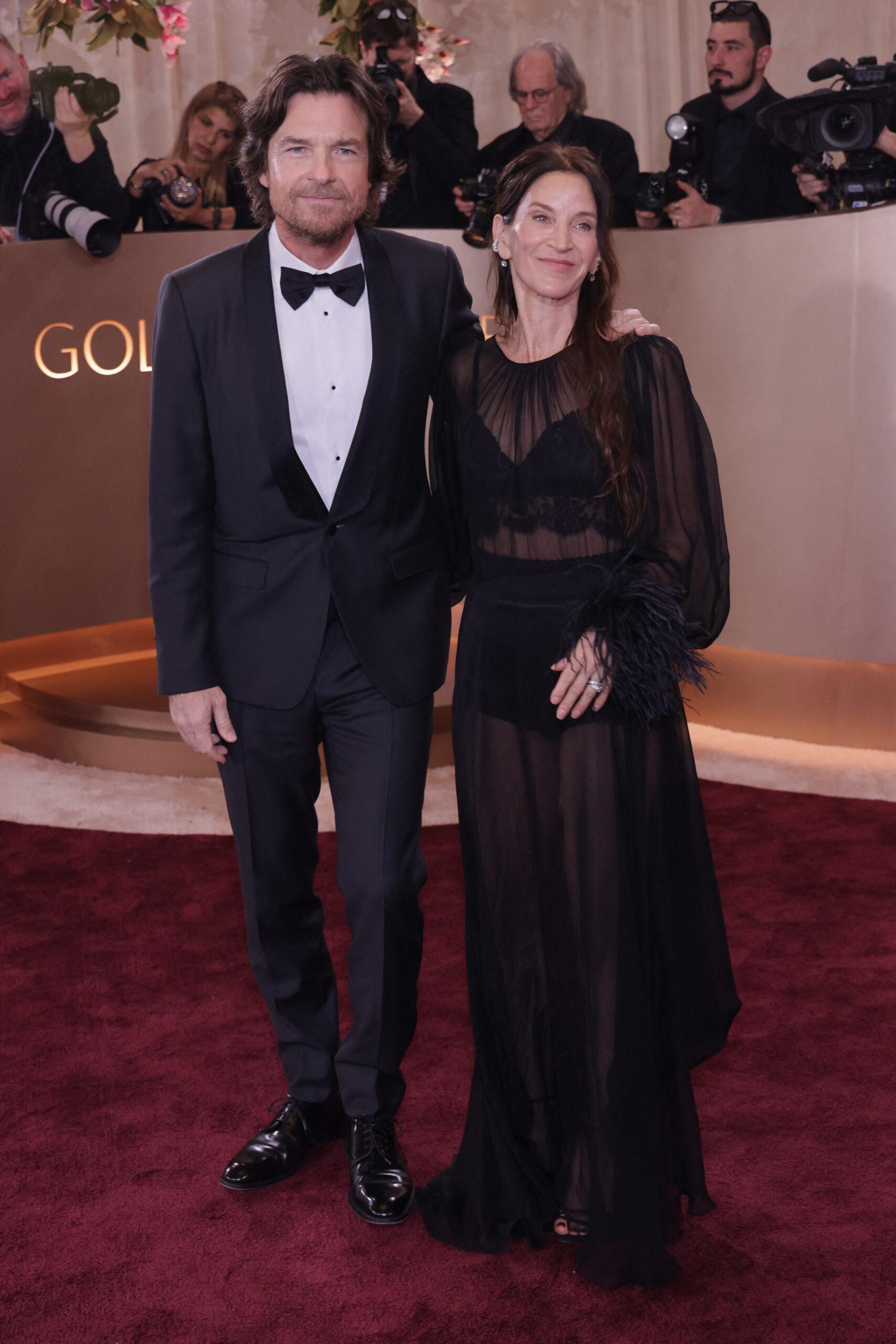 Jason Bateman and Amanda Anka