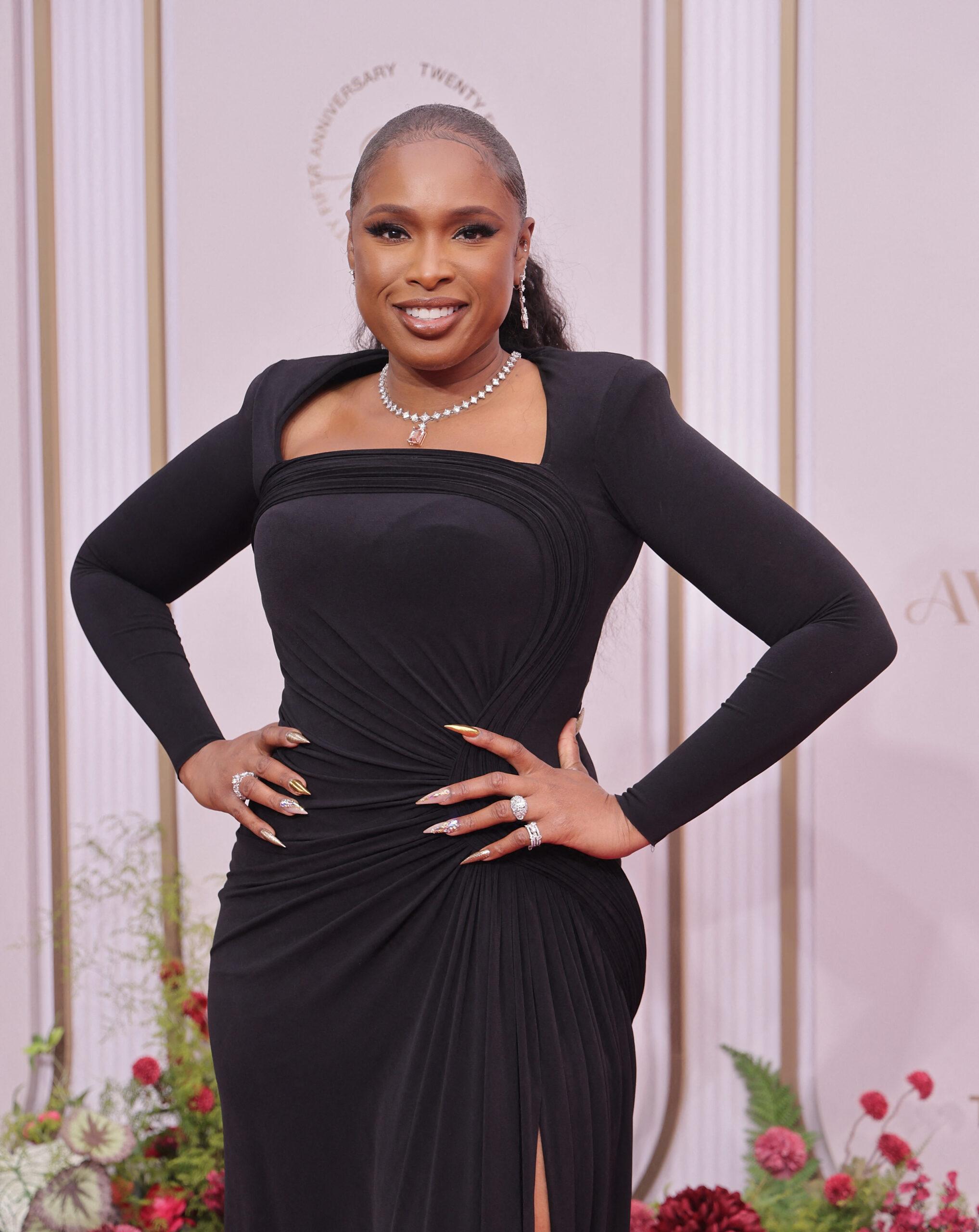 Jennifer Hudson on the red carpet.