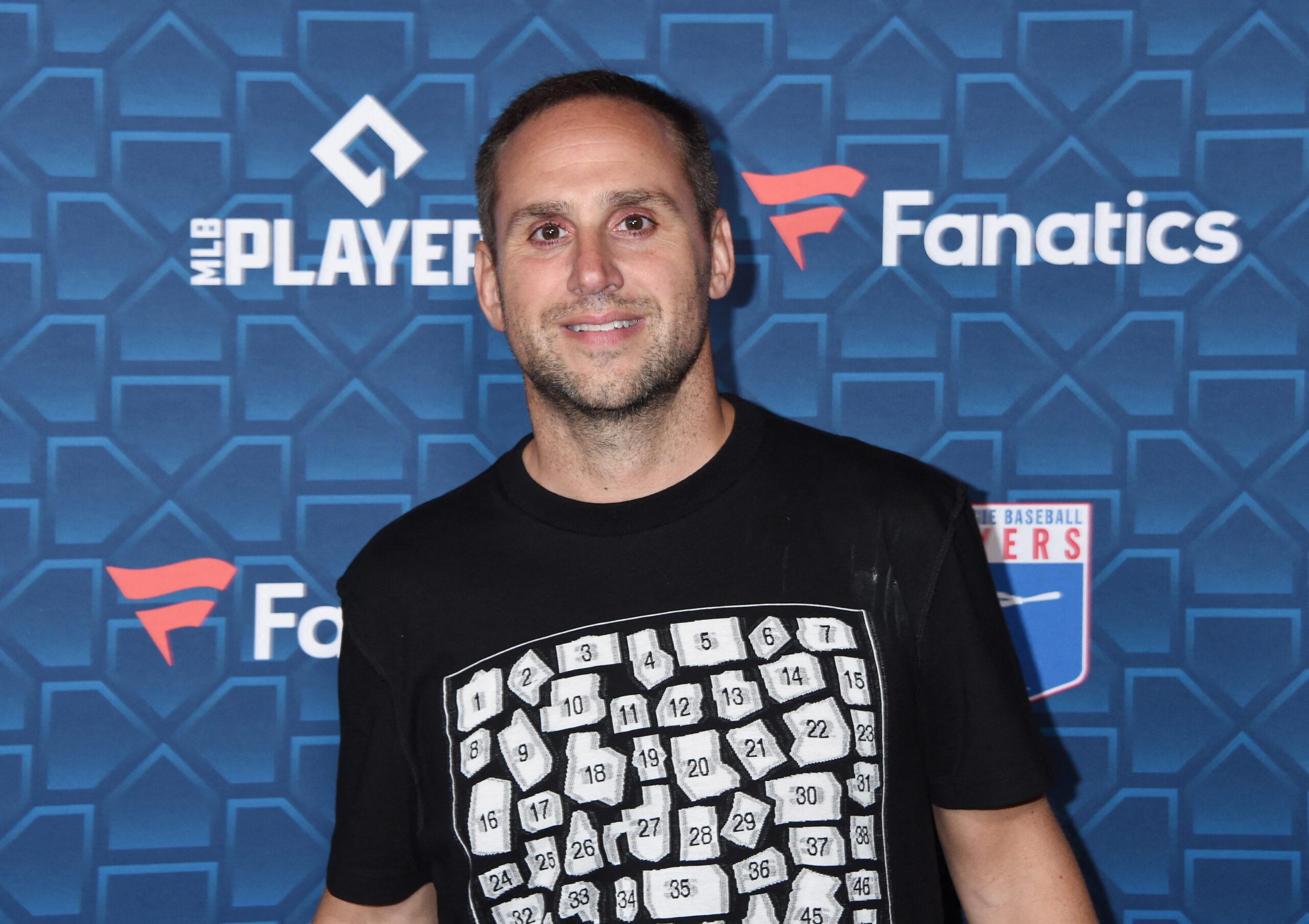 Michael Rubin na The Players Party organizada pela MLBPA e Fanatics