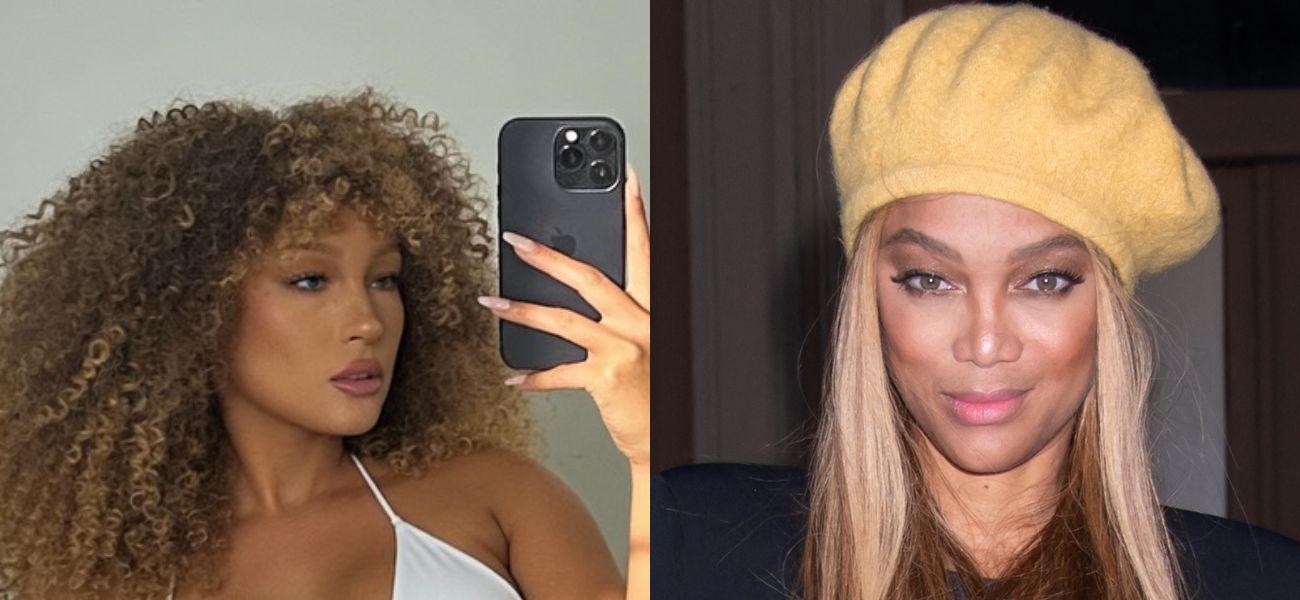 Jeanna Turner (left) Tyra Banks (right)