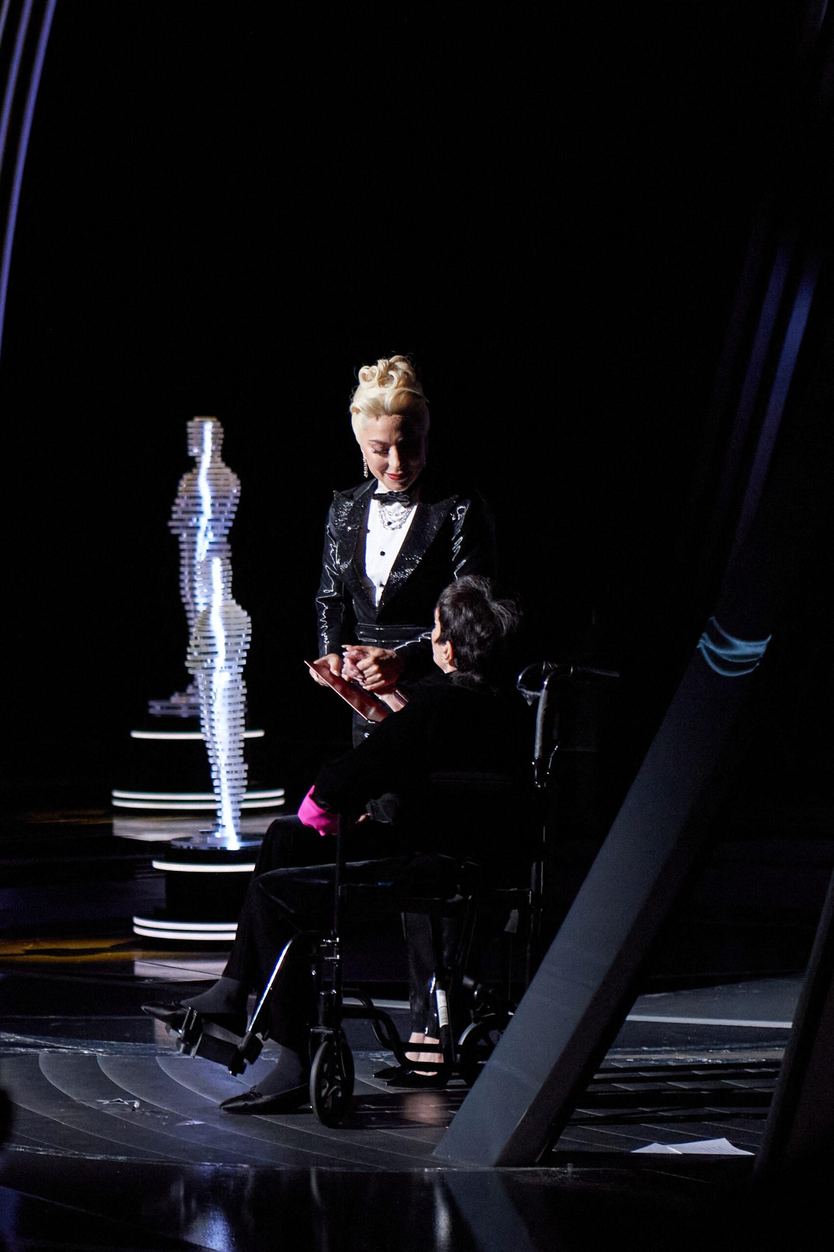 Liza Minnelli and Lady gaga at Oscars 2022