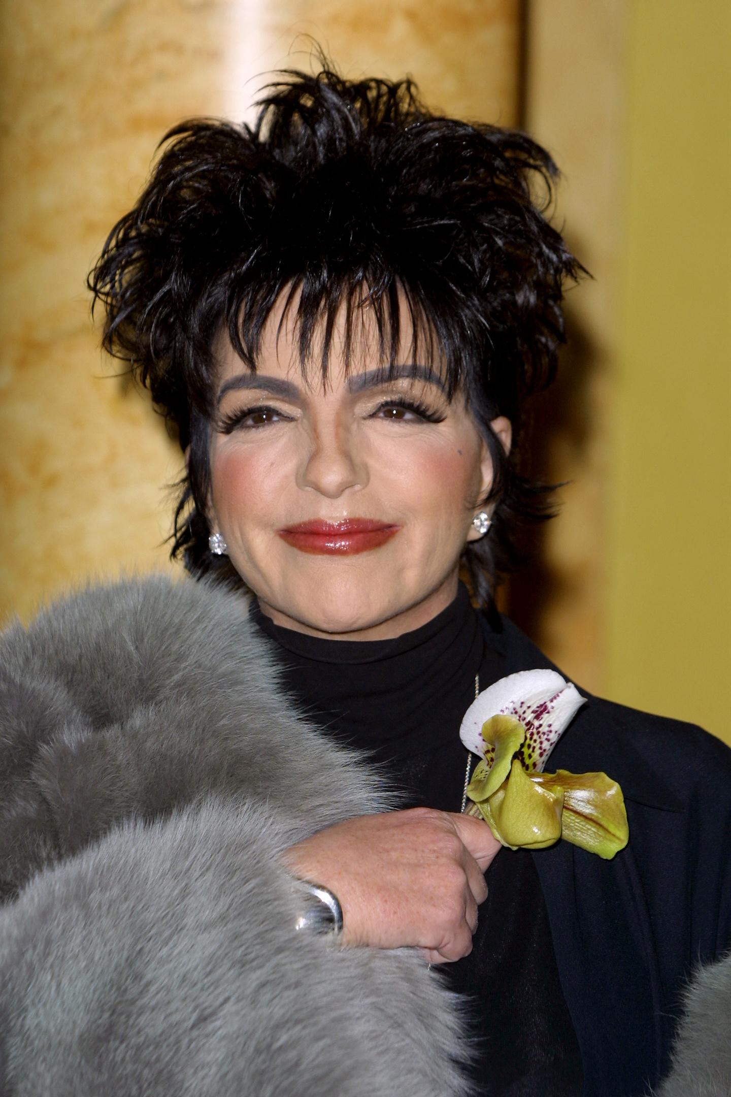 Liza Minnelli at London photo call 2002