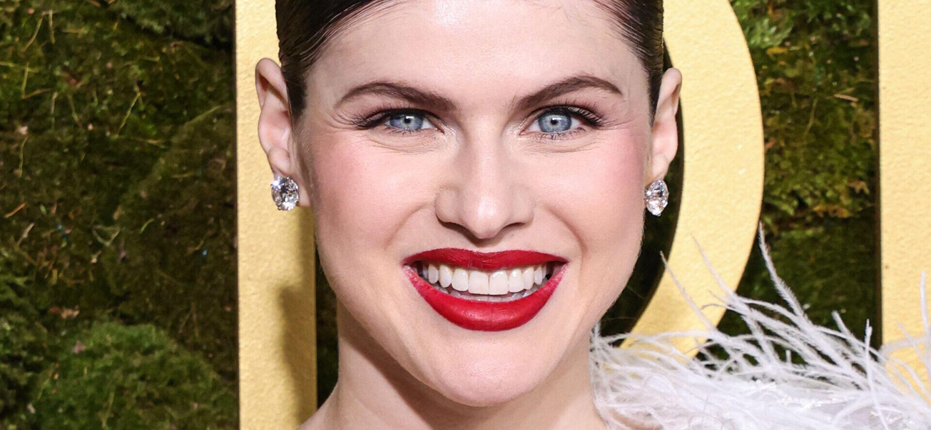 Alexandra Daddario at 82nd Annual Golden Globe Awards