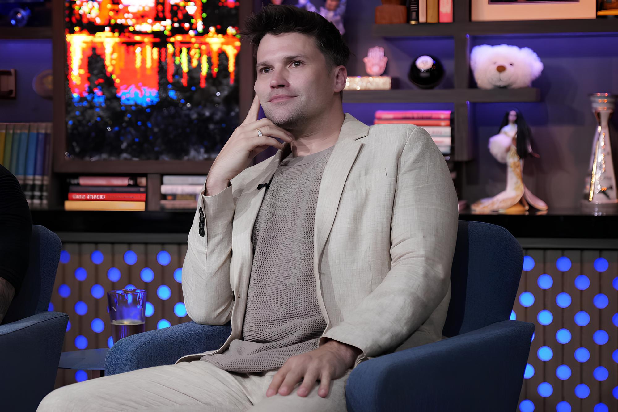 Tom Schwartz on "WWHL." 