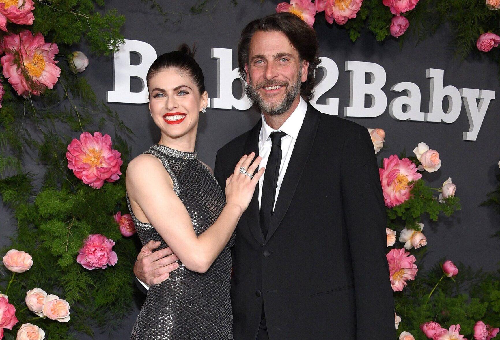 Alexandra Daddario and Andrew Form at the 2022 Baby2Baby Gala