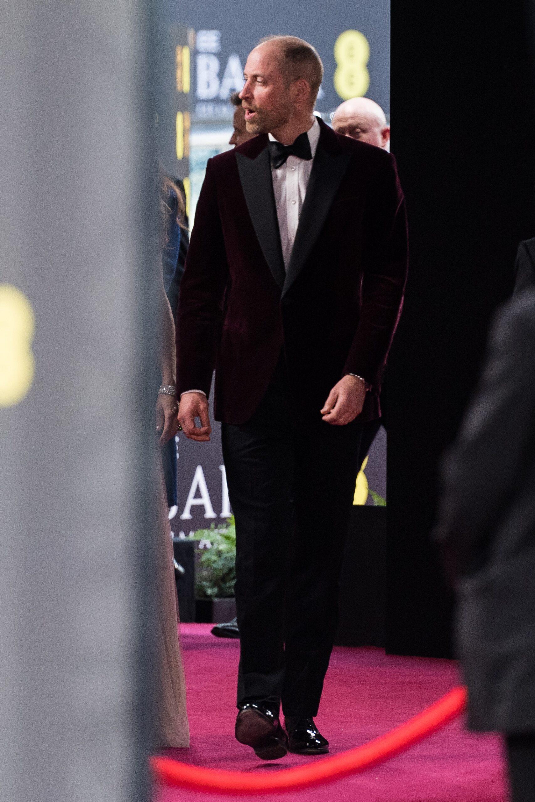 Prince William Admits He's Not In 'A Calm State' At The BAFTA Awards 1 Prince William at the 2026 BAFTAs