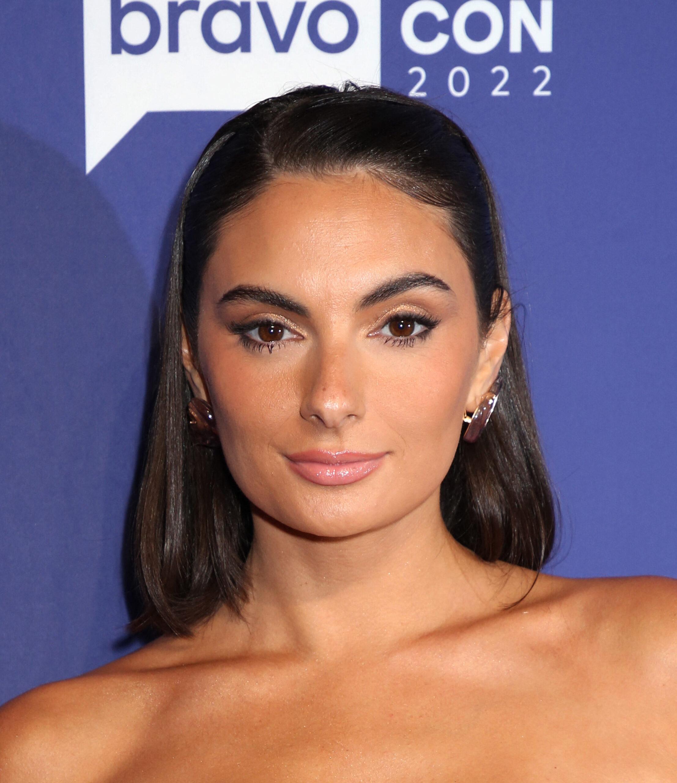 Paige DeSorbo at Andy's Legends Ball Red Carpet at BravoCon