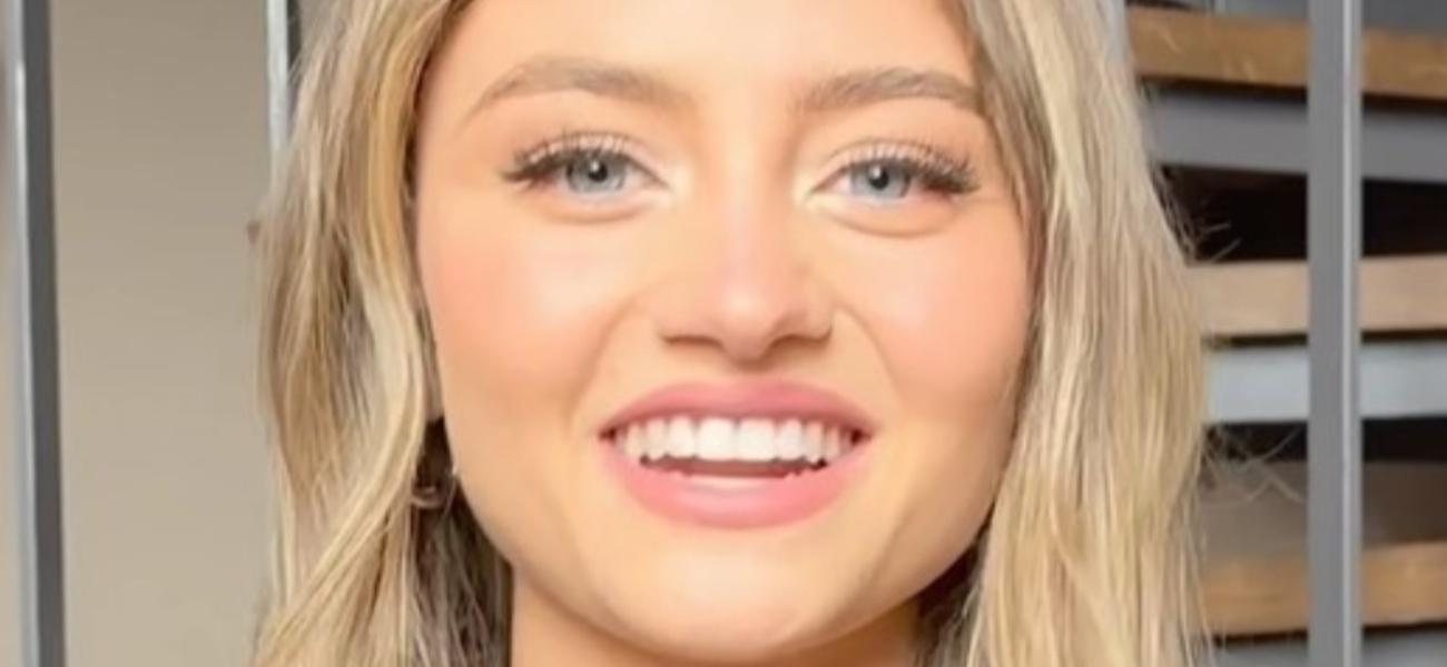 Leni Klum smiling up close