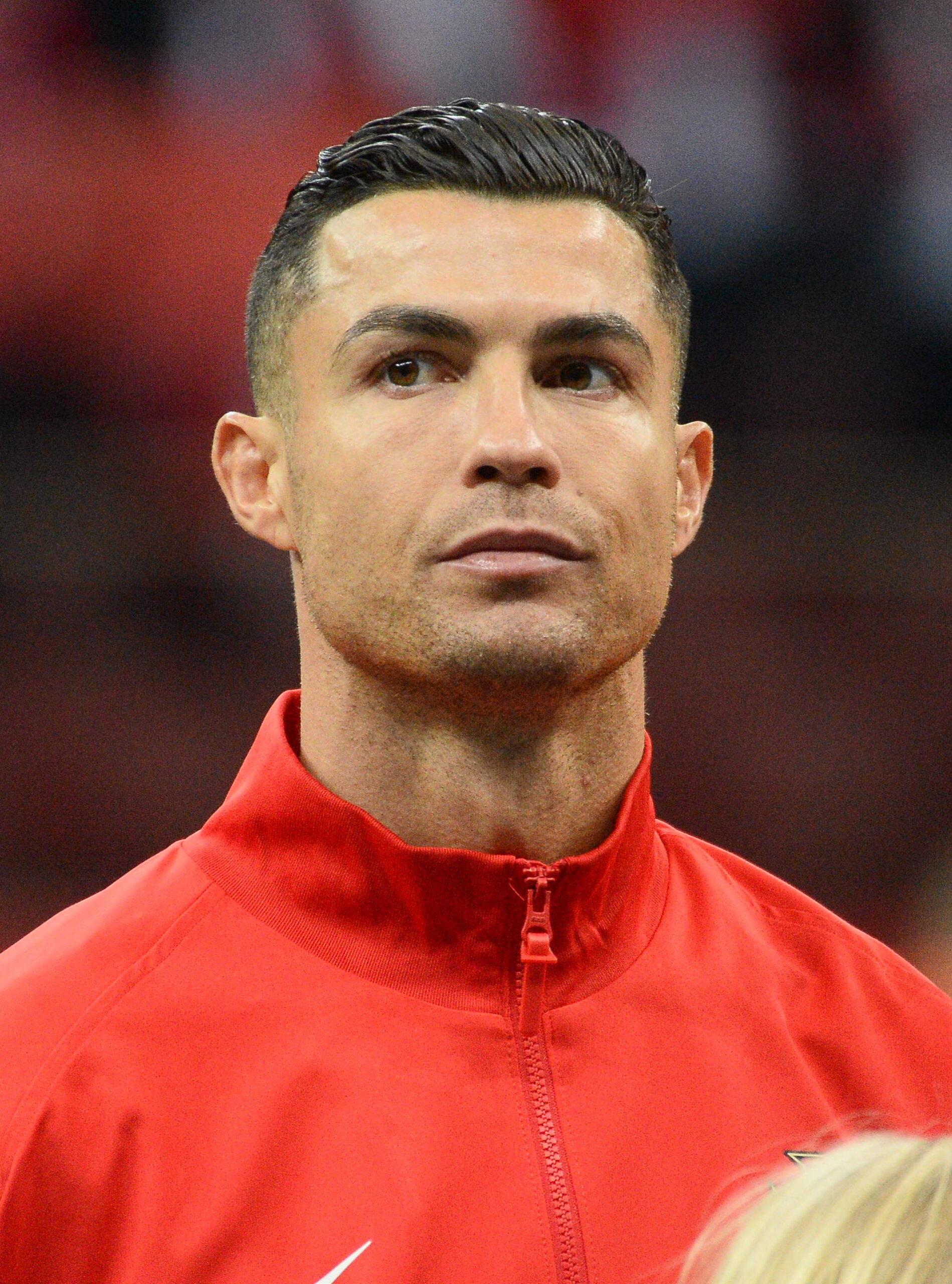 Cristiano Ronaldo during Match Nations League Poland - Portugal in Warsaw