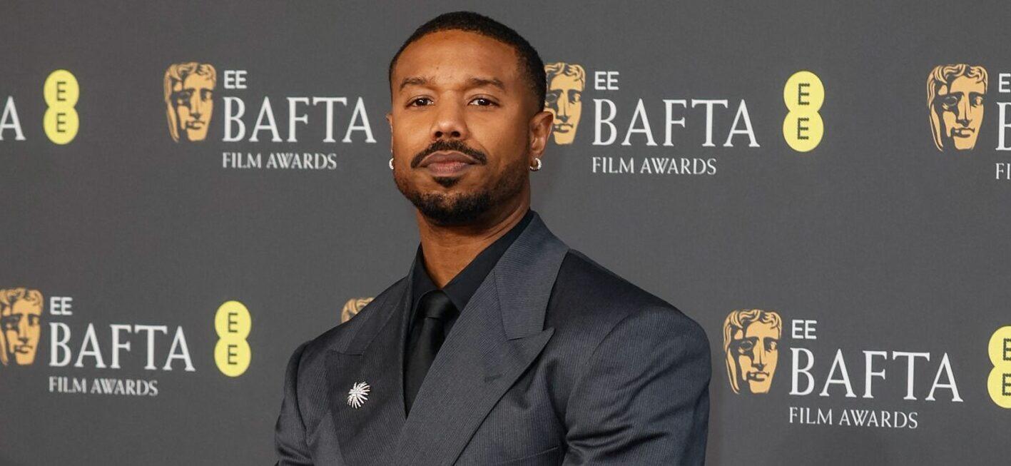 Michael B. Jordan at the 2026 BAFTAs