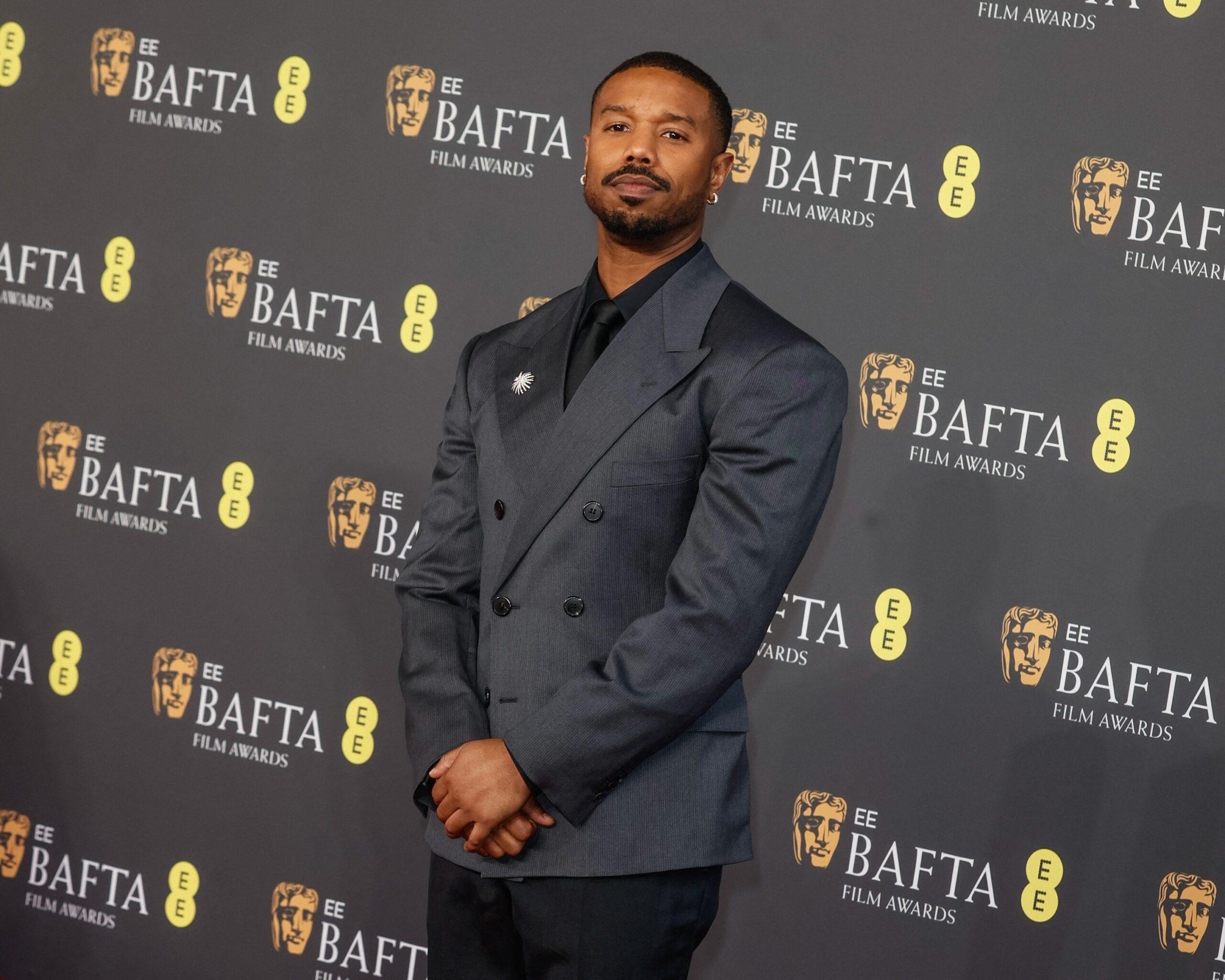 Michael B. Jordan at the 2026 BAFTAs