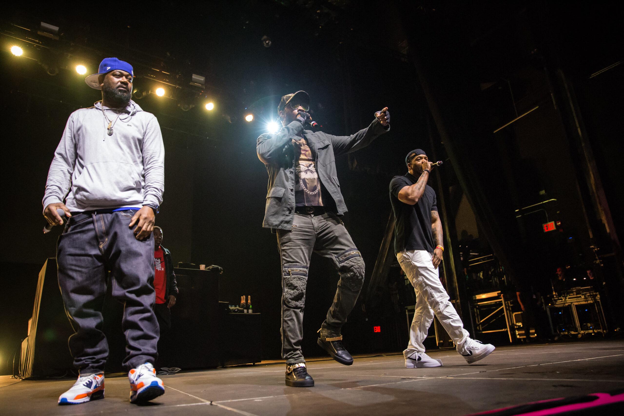 Wu Tang Clan perform at the Coney Island Amphitheater in Brooklyn, NY.