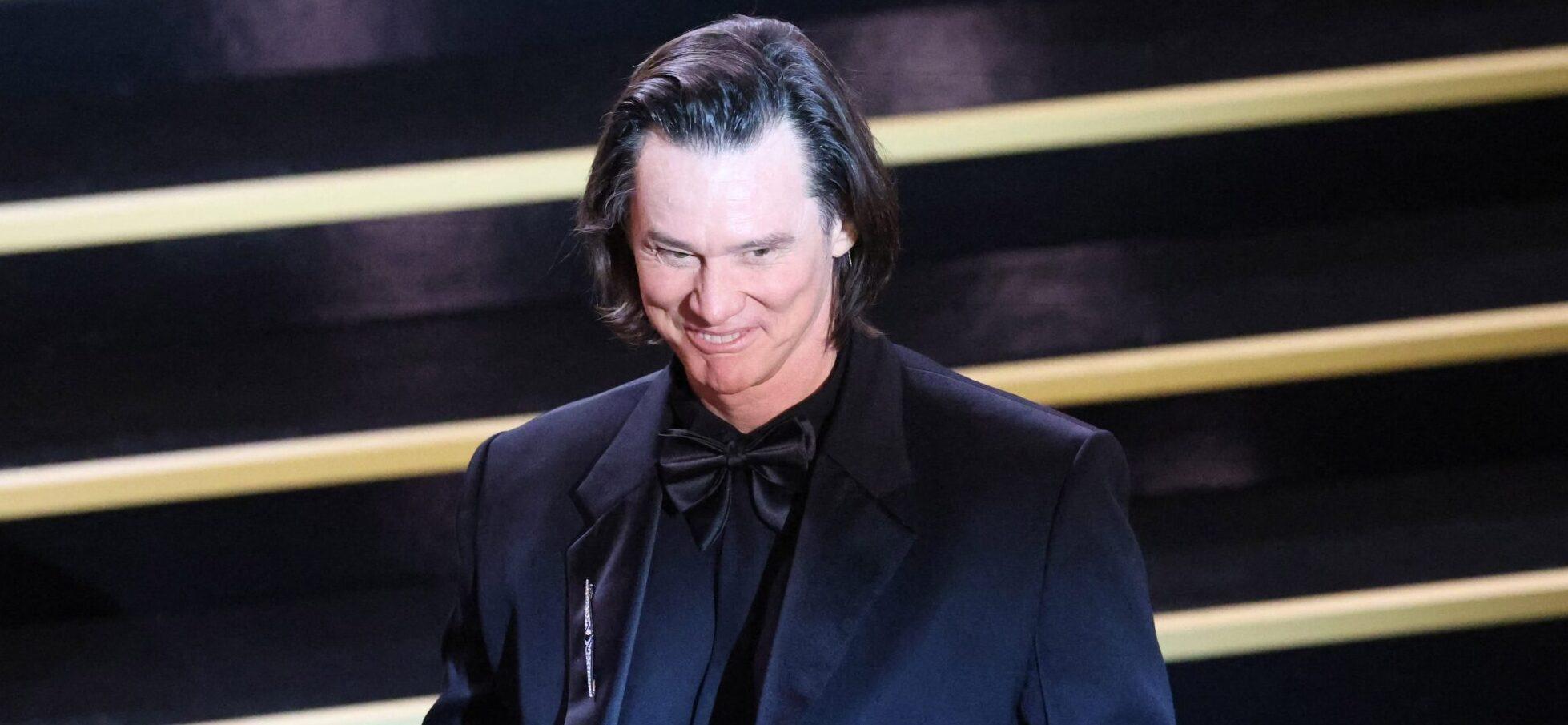 Jim Carrey at the 51st Cesar Film Awards at L'Olympia on February 26, 2026 in Paris, France.