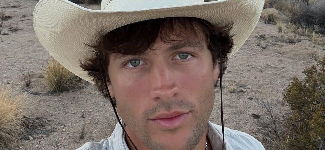 Rob Rausch wearing a cowboy hat