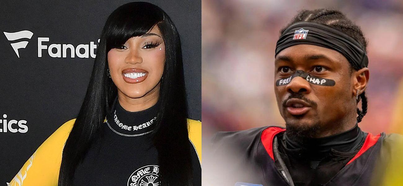 Cardi B and Stefon Diggs