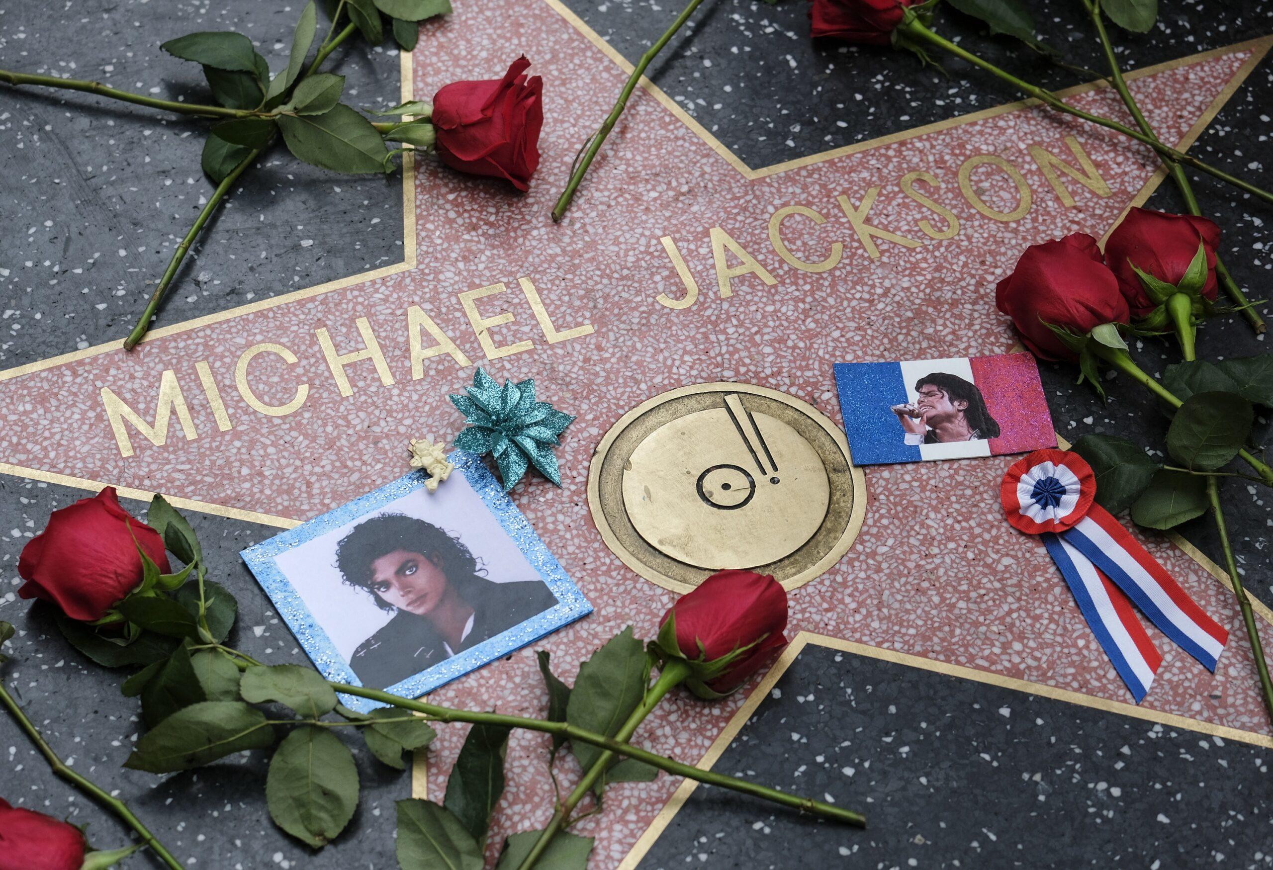 Michael Jackson's star on the Hollywood Walk of Fame