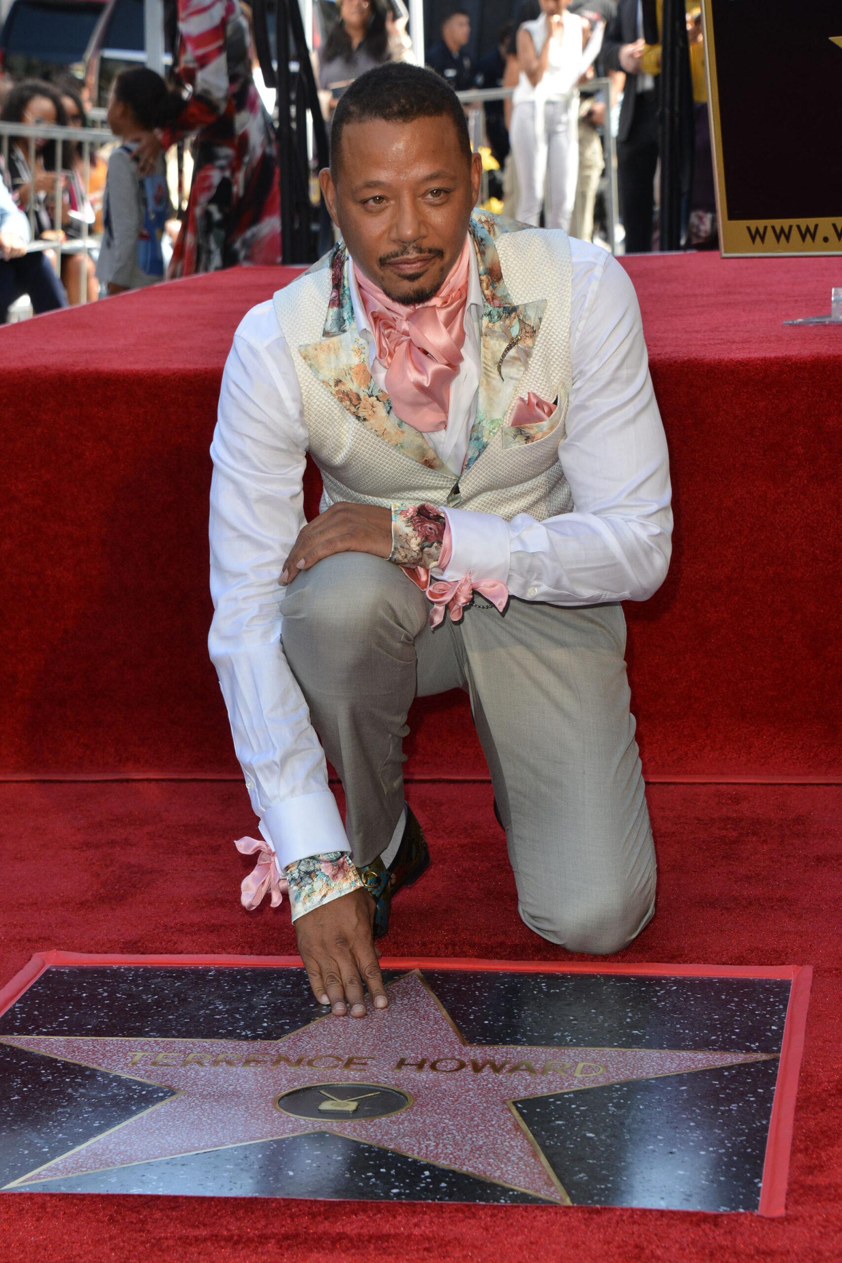 Terrence Howard honored with Star on the Hollywood Walk of Fame