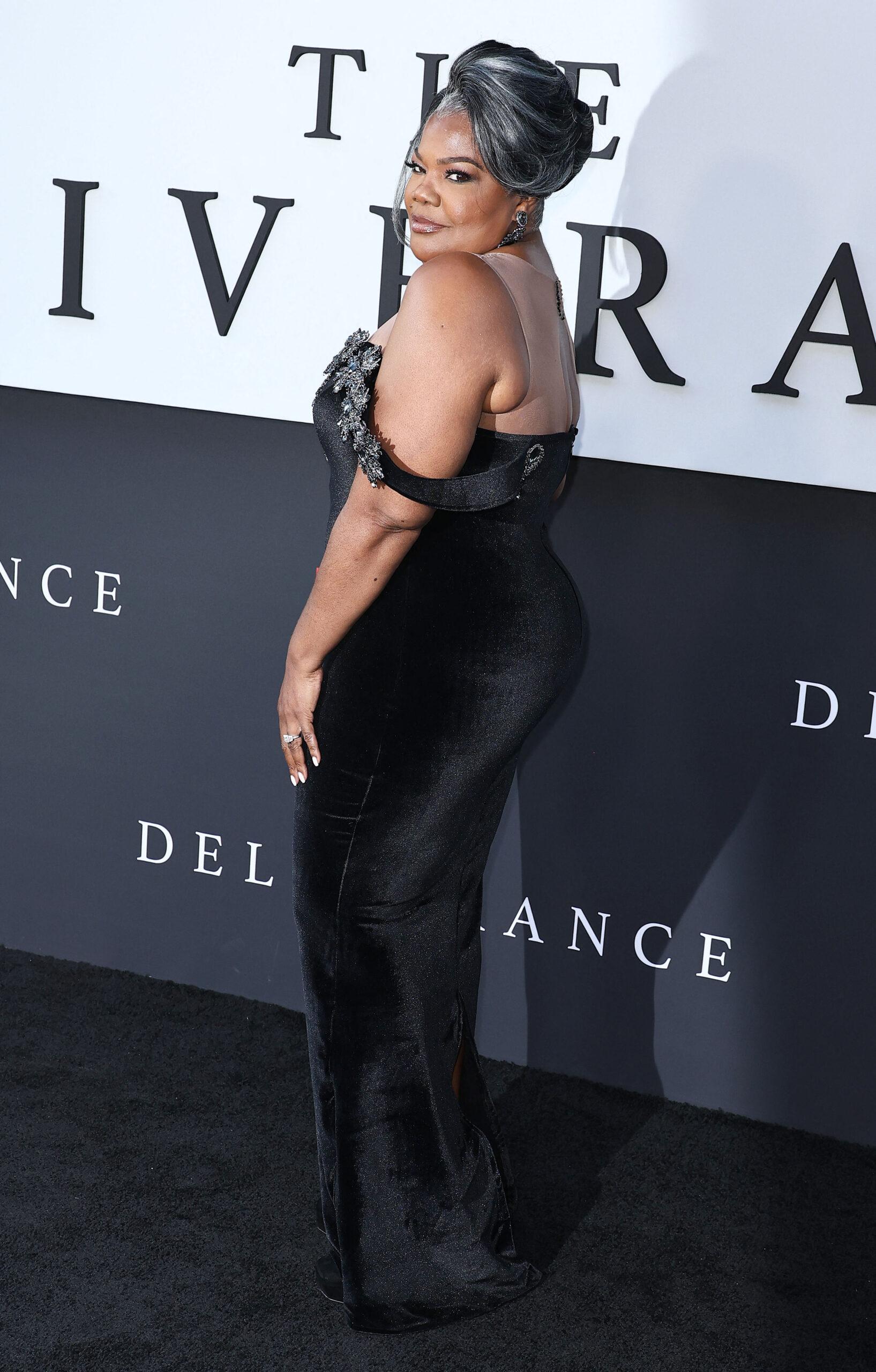 Mo'Nique no tapete vermelho 