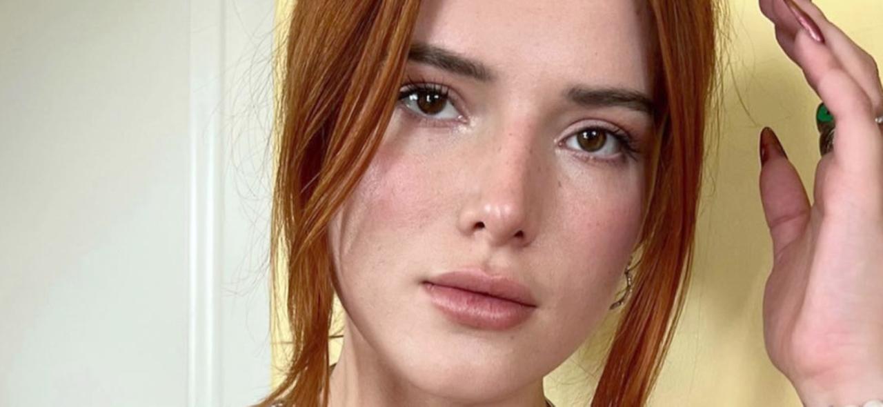 Bella Thorne In Tube Top Warned Of 'Wardrobe Malfunction'