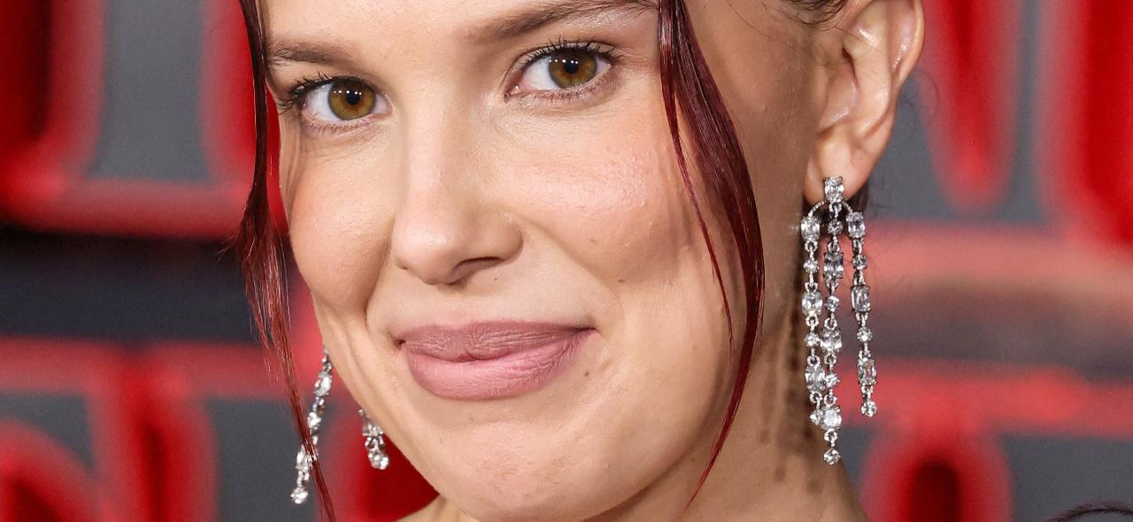 Millie Bobby Brown Confuses Men With 'Natural Boobs' In Dress